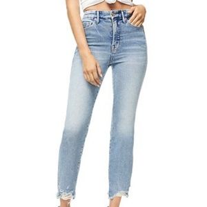 Good American Good Curve Straight blue 313